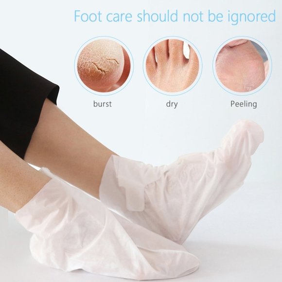 Milky skin care moisturizing foot mask - Picture 15 of 16